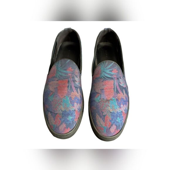 ETRO Milano Men\'s Floral Jacquard Slip On Sneakers Shoes Italy EU 45 US 12 main image 5